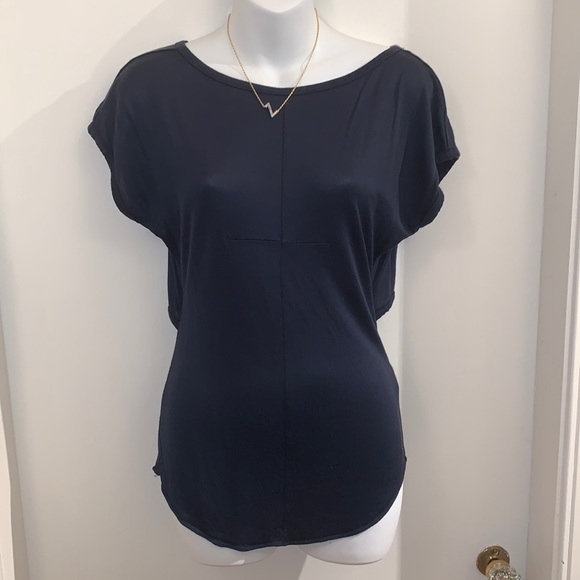 Marc by Marc Jacobs blue top with back opening XS - Picture 1 of 5